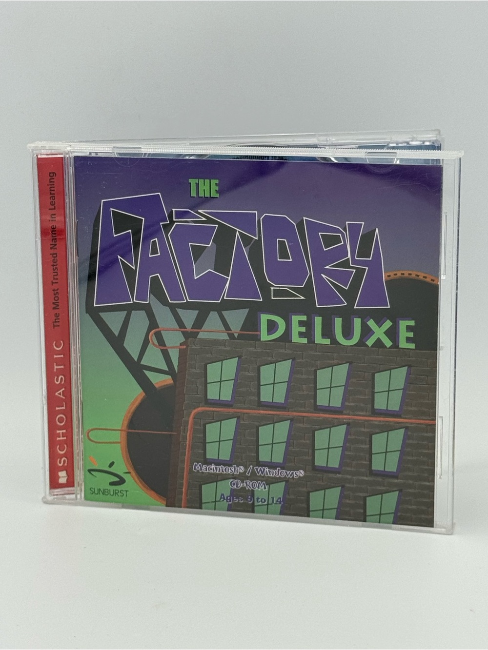 The‎ Factory Deluxe CD-ROM Scholastic Sunburst Windows Mac Complete w Manual